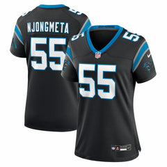Maema Njongmeta Carolina Panthers Women's Team Game Jersey Black | Nike for Sale