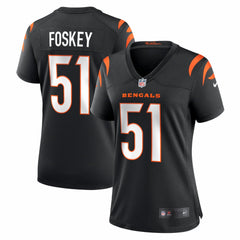 Isaiah Foskey Cincinnati Bengals Women's Team Game Jersey Black | Nike for Sale