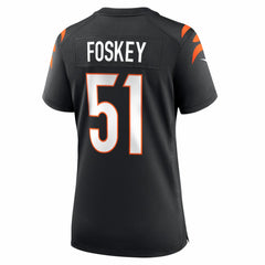 Isaiah Foskey Cincinnati Bengals Women's Team Game Jersey Black | Nike for Sale