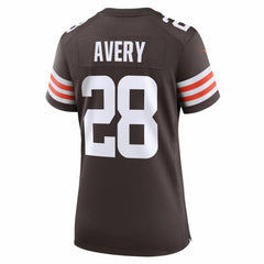 Tre Avery Cleveland Browns Women's Team Game Jersey Brown | Nike for Sale