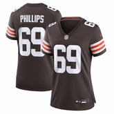 Tyre Phillips Cleveland Browns Women's Team Game Jersey Brown | Nike for Sale