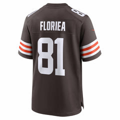 Luke Floriea Cleveland Browns Team Game Jersey Brown | Nike for Sale
