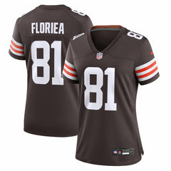 Luke Floriea Cleveland Browns Women's Team Game Jersey Brown | Nike for Sale