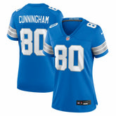 Malik Cunningham Detroit Lions Women's Team Game Jersey Blue | Nike for Sale
