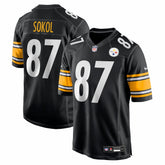 Matt Sokol Pittsburgh Steelers Team Game Jersey Black | Nike for Sale