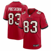 Caden Prieskorn Tampa Bay Buccaneers Team Game Jersey Red | Nike for Sale