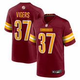 Car'lin Vigers Washington Commanders Team Game Jersey Burgundy | Nike for Sale