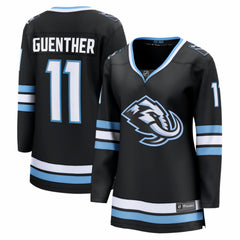 Dylan Guenther Utah Mammoth Fanatics Women's Home Breakaway Player Jersey - Black - NHL