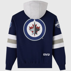 Winnipeg Jets OVO x NHL Fleece Hoodie - Navy - NHL
