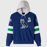 Vancouver Canucks OVO x NHL Fleece Hoodie - Blue - NHL