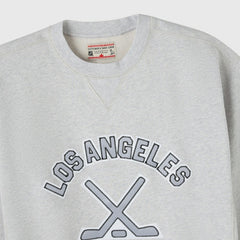 Los Angeles Kings OVO x NHL Fleece Sweatshirt - Heather Gray - NHL