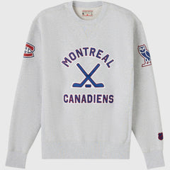 Montreal Canadiens OVO x NHL Fleece Sweatshirt - Heather Gray - NHL