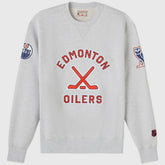 Edmonton Oilers OVO x NHL Fleece Sweatshirt - Heather Gray - NHL