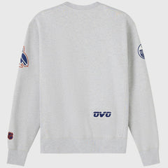 Edmonton Oilers OVO x NHL Fleece Sweatshirt - Heather Gray - NHL