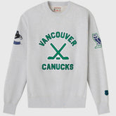 Vancouver Canucks OVO x NHL Fleece Sweatshirt - Heather Gray - NHL