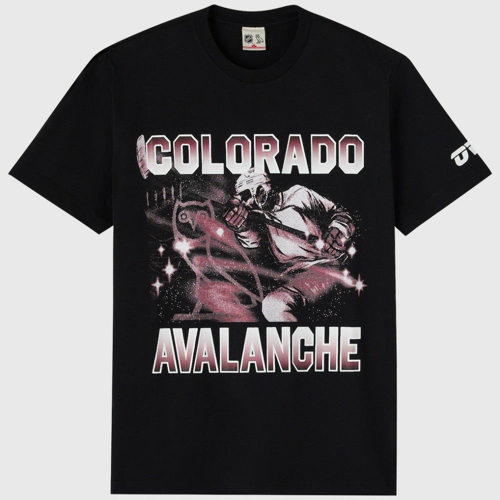 Colorado Avalanche OVO x NHL Graphic T-Shirt - Black - NHL