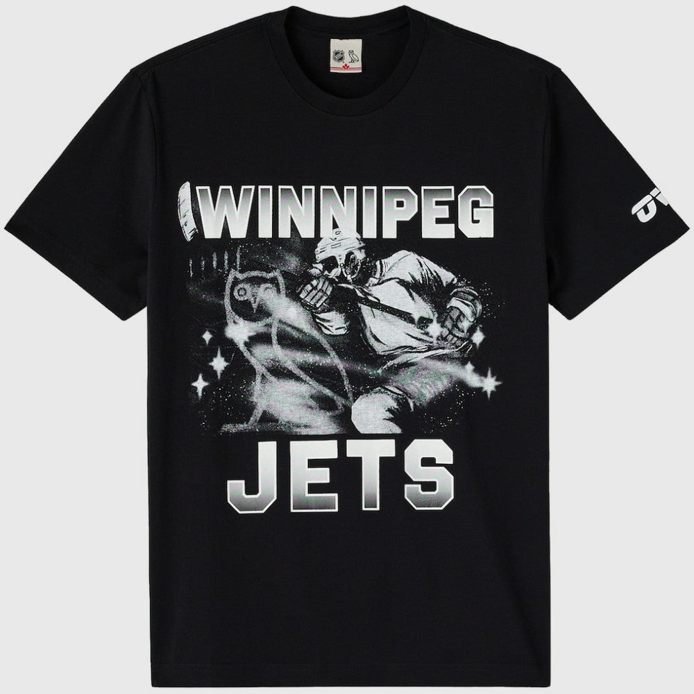 Winnipeg Jets OVO x NHL Graphic T-Shirt - Black - NHL