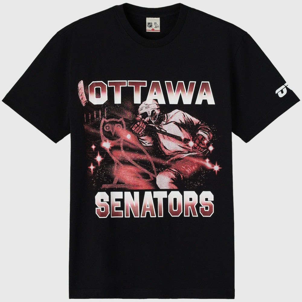 Ottawa Senators OVO x NHL Graphic T-Shirt - Black - NHL