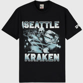 Seattle Kraken OVO x NHL Graphic T-Shirt - Black - NHL