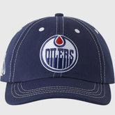 Edmonton Oilers OVO x NHL Adjustable Sport Hat - Navy - NHL