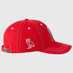 New Jersey Devils OVO x NHL Adjustable Sport Hat - Red - NHL