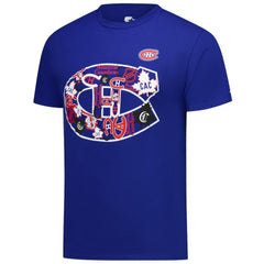 Montreal Canadiens Starter Logo Collage T-Shirt - Blue - NHL