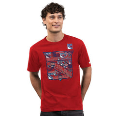New York Rangers Starter Logo Collage T-Shirt - Red - NHL