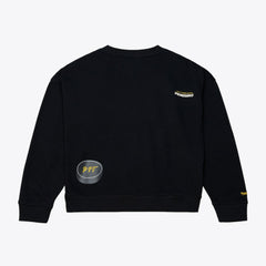 Pittsburgh Penguins Mitchell & Ness Women's Crewneck Sweatshirt - Black - NHL