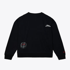 Chicago Blackhawks Mitchell & Ness Women's Crewneck Sweatshirt - Black - NHL