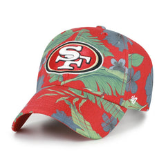 San Francisco 49ers '47 Beach Side Clean Up Adjustable Hat Scarlet | 47 brand