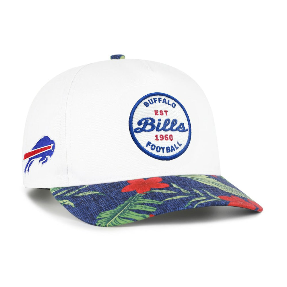 Buffalo Bills '47 Beach Side Hitch Adjustable Hat White/Royal | 47 brand