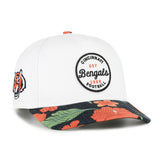 Cincinnati Bengals '47 Beach Side Hitch Adjustable Hat White/Black | 47 brand