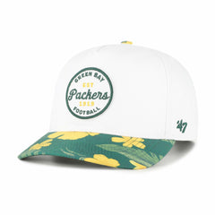 Green Bay Packers '47 Beach Side Hitch Adjustable Hat White/Green | 47 brand