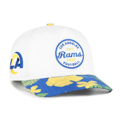 Los Angeles Rams '47 Beach Side Hitch Adjustable Hat White/Royal | 47 brand