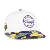 Minnesota Vikings '47 Beach Side Hitch Adjustable Hat White/Purple | 47 brand