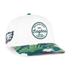 Philadelphia Eagles '47 Beach Side Hitch Adjustable Hat White/Midnight Green | 47 brand