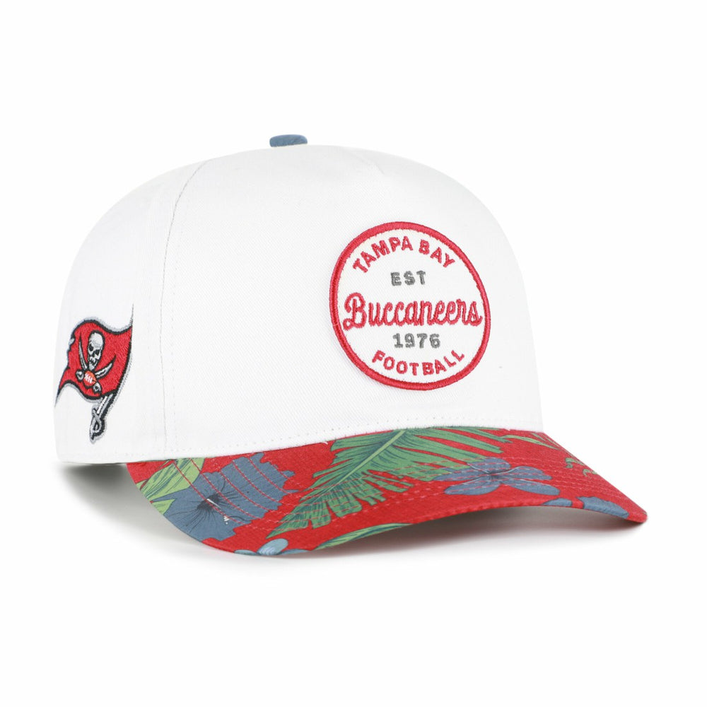 Tampa Bay Buccaneers '47 Beach Side Hitch Adjustable Hat White/Red | 47 brand