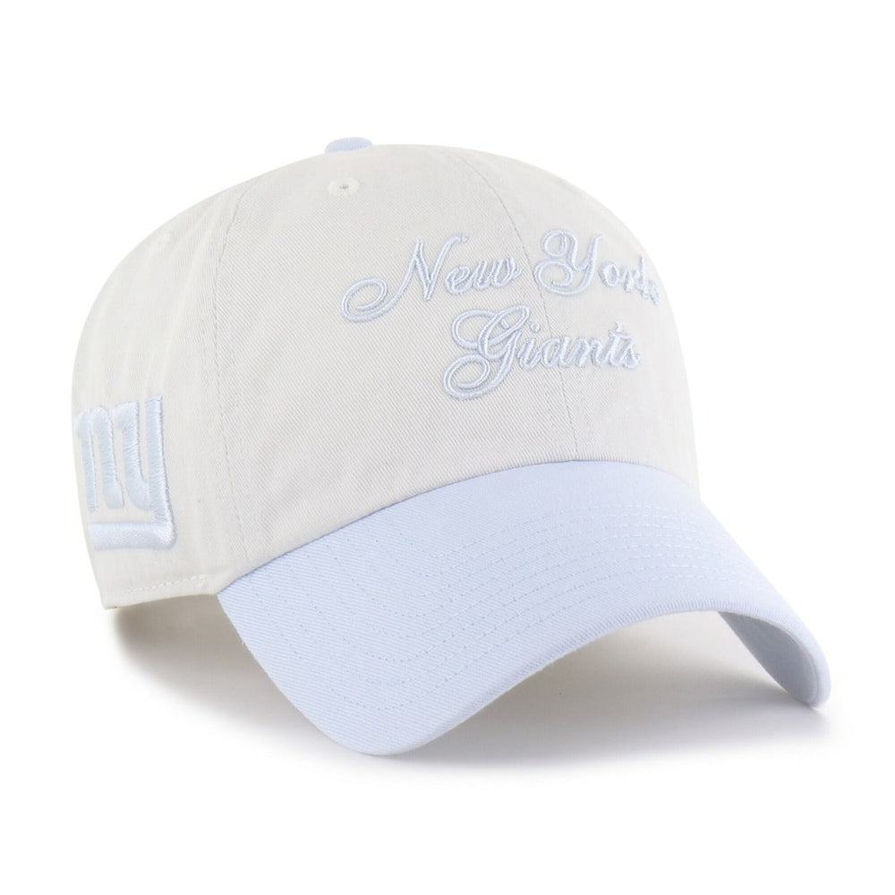 New York Giants '47 Women's Gelato Two-Tone Clean Up Adjustable Hat White | 47 brand