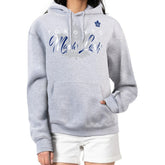 Toronto Maple Leafs G-III 4Her by Carl Banks Women's Shadow Logo Fleece Hoodie - Gray - NHL
