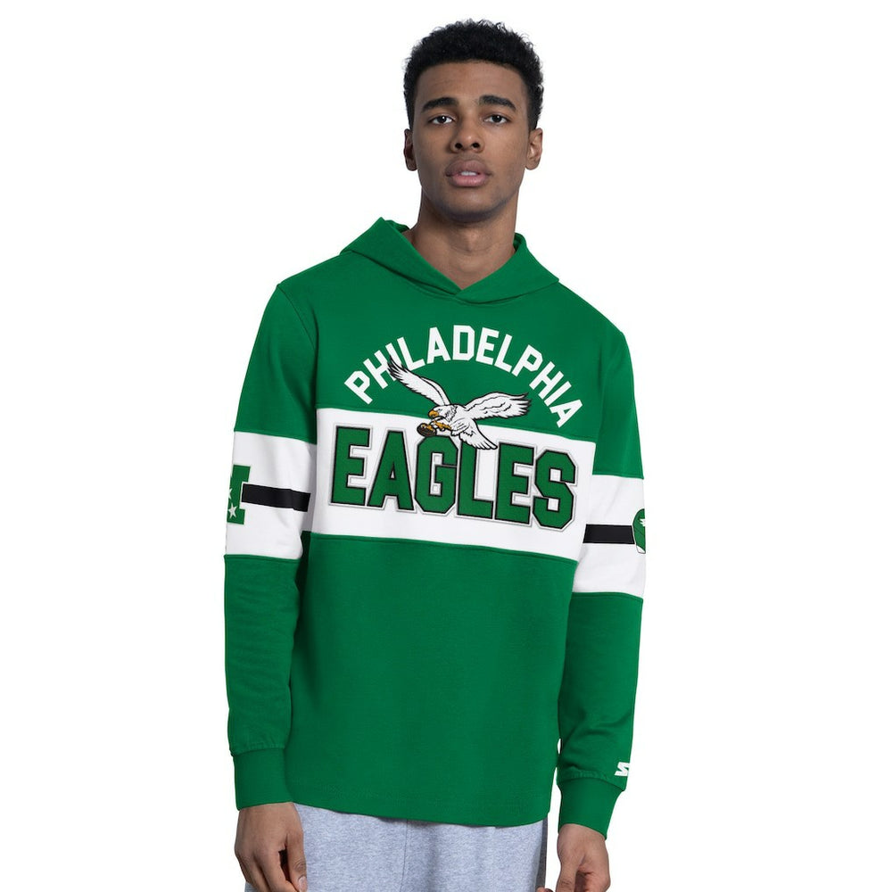 Philadelphia Eagles Starter Fullback Jersey Hoodie Kelly Green | NFL