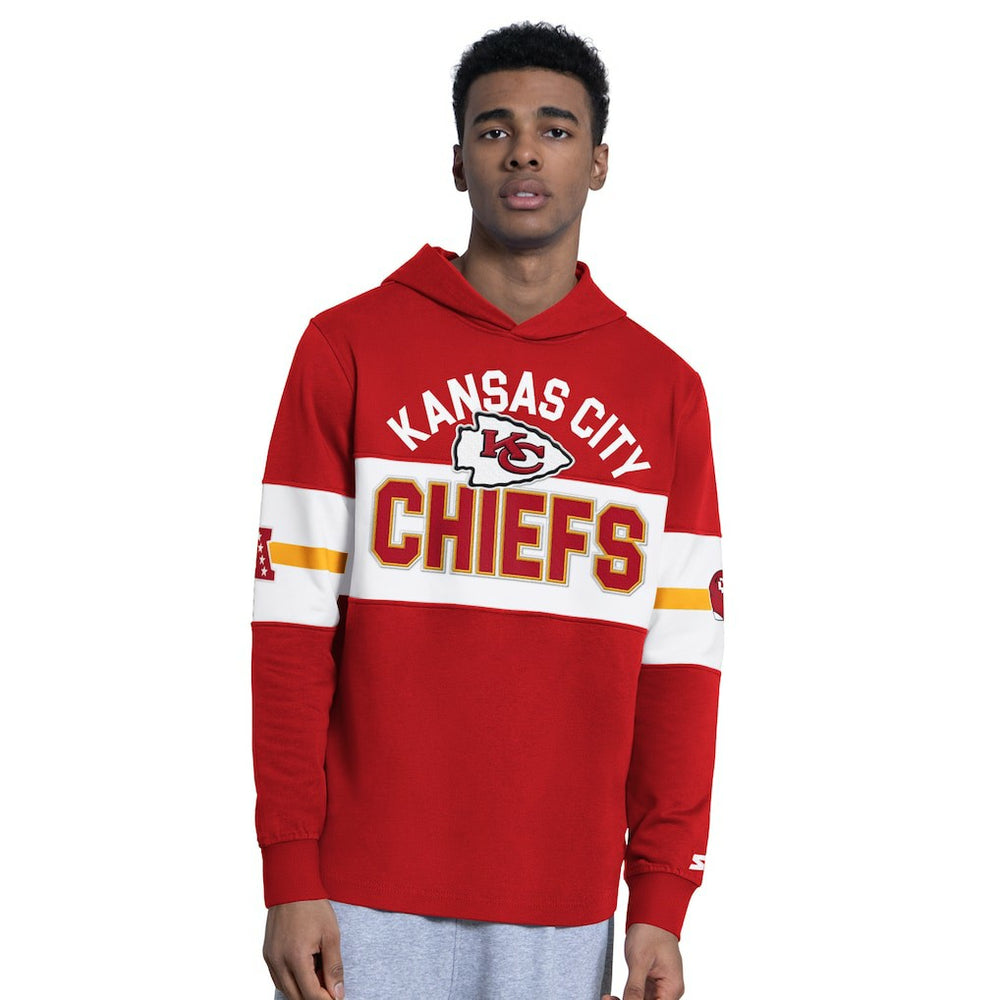 Kansas City Chiefs Starter Fullback Jersey Hoodie Red | NFL