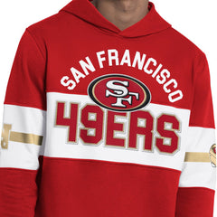 San Francisco 49ers Starter Fullback Jersey Hoodie Scarlet | NFL