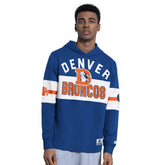 Denver Broncos Starter Fullback Jersey Hoodie Blue | NFL