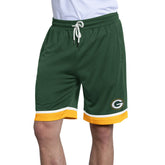 Green Bay Packers Starter Power Play Mesh Shorts Green | NFL
