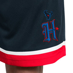 Houston Texans Starter Alternate Power Play Mesh Shorts Navy | NFL