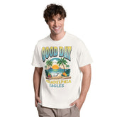 Philadelphia Eagles Margaritaville Good Day T-Shirt Cream | NFL