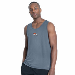 Denver Broncos MSX by Michael Strahan Energy Scoop Neck Tank Top Navy | NFL