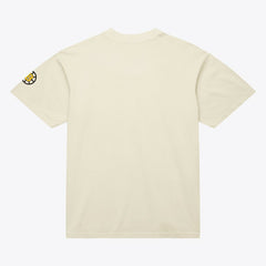 Boston Bruins Mitchell & Ness Unisex Arched Team T-Shirt - Cream - NHL
