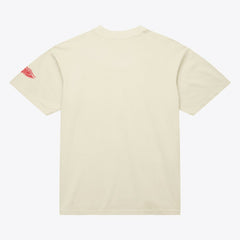 Detroit Red Wings Mitchell & Ness Unisex Arched Team T-Shirt - Cream - NHL