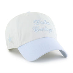 Dallas Cowboys '47 Women's Gelato Two-Tone Clean Up Adjustable Hat White | 47 brand